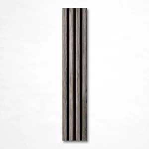 Panel WPC Lambrín <br>AL14 color negro/gris