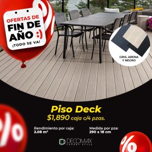 PROMOCIÓN PISO DECK